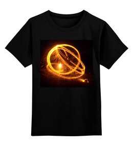 Заказать детскую футболку в Москве. Детская футболка классическая унисекс Global  space magic  mars (коллекция огонь) от Global Space Magic  - готовые дизайны и нанесение принтов.
