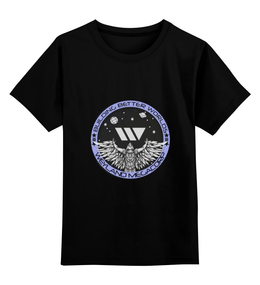 Заказать детскую футболку в Москве. Детская футболка классическая унисекс Weyland Yutani Corporation от cherdantcev - готовые дизайны и нанесение принтов.