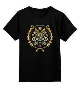 Заказать детскую футболку в Москве. Детская футболка классическая унисекс EFF's Defcon 22 T-Shirt Puzzle от Александра  - готовые дизайны и нанесение принтов.