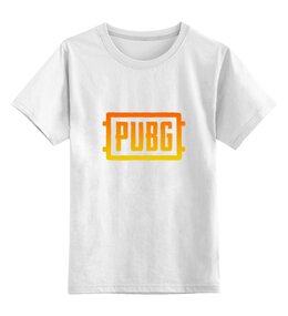 Заказать детскую футболку в Москве. Детская футболка классическая унисекс игра PUBG от THE_NISE  - готовые дизайны и нанесение принтов.