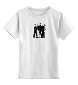 Заказать детскую футболку в Москве. Детская футболка классическая унисекс Depeche Mode 1990 от Black Pimpf - готовые дизайны и нанесение принтов.