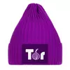 Заказать головной убор в Москве. Шапка вязаная Tor Browser от YellowCloverShop - готовые дизайны и нанесение принтов.