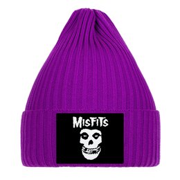 Заказать головной убор в Москве. Шапка вязаная Misfits от YellowCloverShop - готовые дизайны и нанесение принтов.