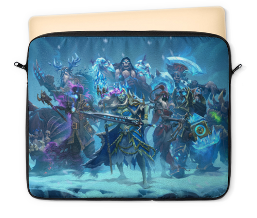 Заказать чехол для ноутбука в Москве. Чехол для ноутбука 12" Knights Of The Frozen Throne от Media M  - готовые дизайны и нанесение принтов.