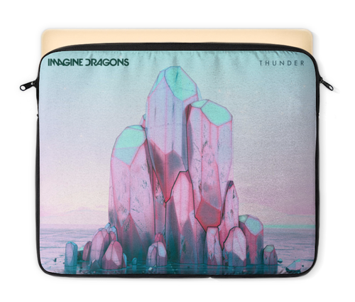Заказать чехол для ноутбука в Москве. Чехол для ноутбука 12" Imagine Dragons Thunder от crash - готовые дизайны и нанесение принтов.