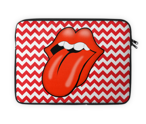 Заказать чехол для ноутбука в Москве. Чехол для ноутбука 14" The Rolling Stones от Jimmy Flash - готовые дизайны и нанесение принтов.