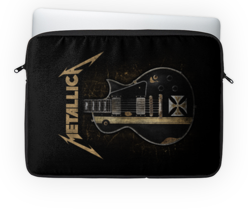 Заказать чехол для ноутбука в Москве. Чехол для ноутбука 14" Metallica от geekbox - готовые дизайны и нанесение принтов.