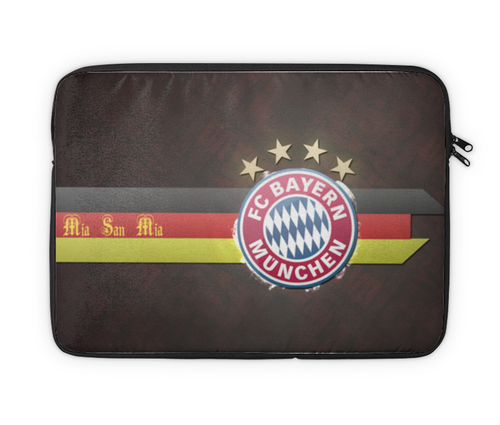 Заказать чехол для ноутбука в Москве. Чехол для ноутбука 14" FC BAYERN от Александра Супроженкова - готовые дизайны и нанесение принтов.