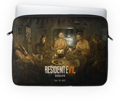 Заказать чехол для ноутбука в Москве. Чехол для ноутбука 14" Resident Evil game от Leichenwagen - готовые дизайны и нанесение принтов.