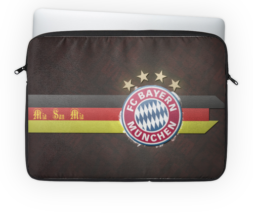 Заказать чехол для ноутбука в Москве. Чехол для ноутбука 14" FC BAYERN от Александра Супроженкова - готовые дизайны и нанесение принтов.