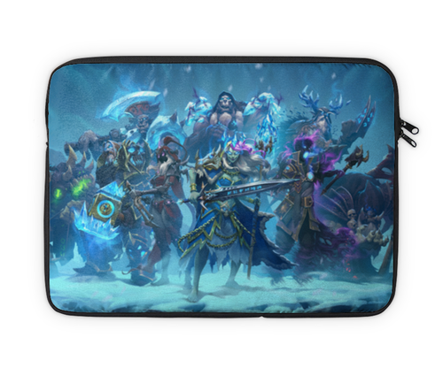Заказать чехол для ноутбука в Москве. Чехол для ноутбука 14" Knights Of The Frozen Throne от Media M  - готовые дизайны и нанесение принтов.
