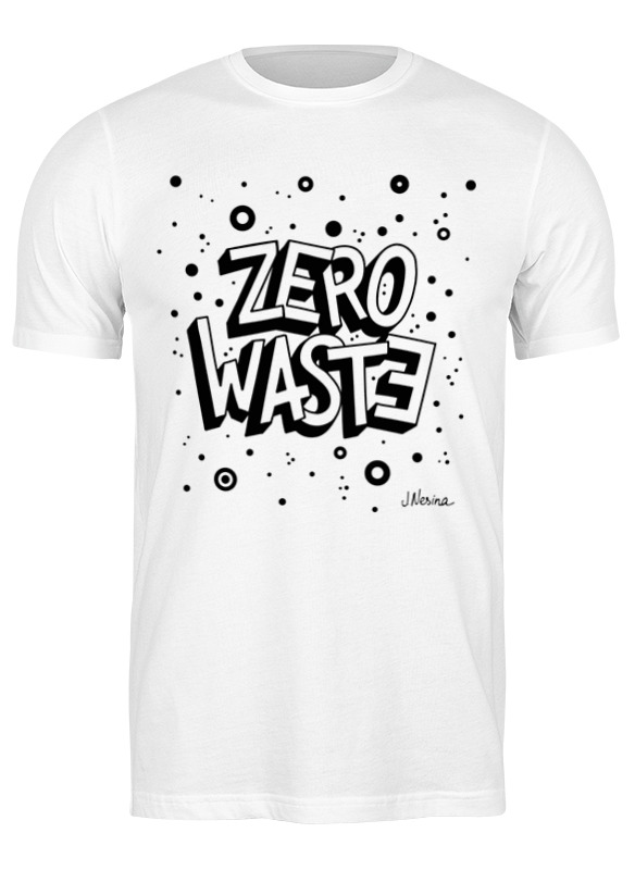 printio детская футболка классическая унисекс zero waste Printio Футболка классическая большого размера Zero waste
