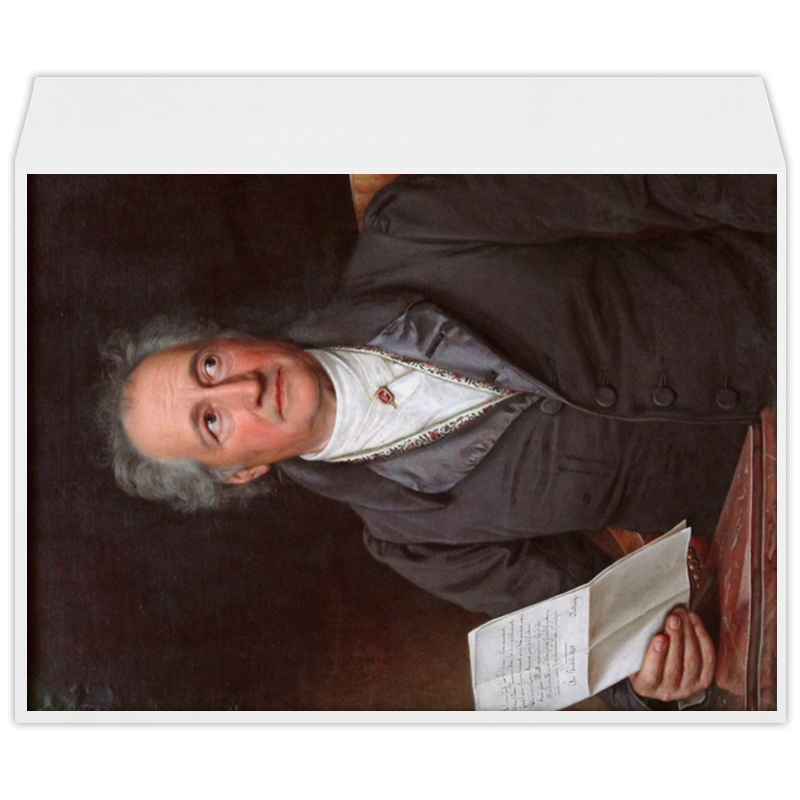 Printio Конверт большой С4 Портрет иоганна гёте (кисти карла штилера) printio пазл 43 5×31 4 см 408 элементов портрет иоганна гёте кисти карла штилера