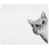 Заказать конверт в Москве. Конверт большой С4 Любопытный кот от mug-shop - готовые дизайны и нанесение принтов.
