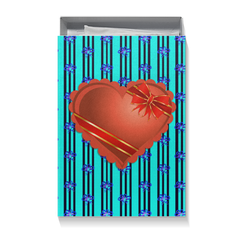 Printio Коробка для футболок Сердце комплект футболок сердце и луч