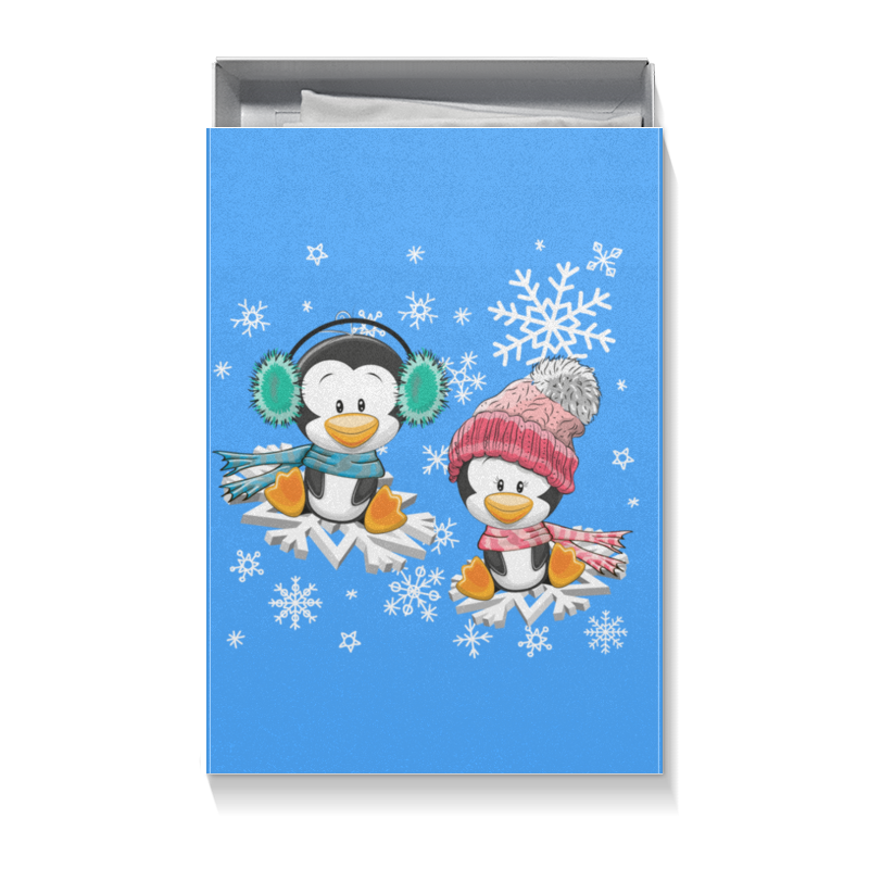 Printio Коробка для футболок Пингвин зимой