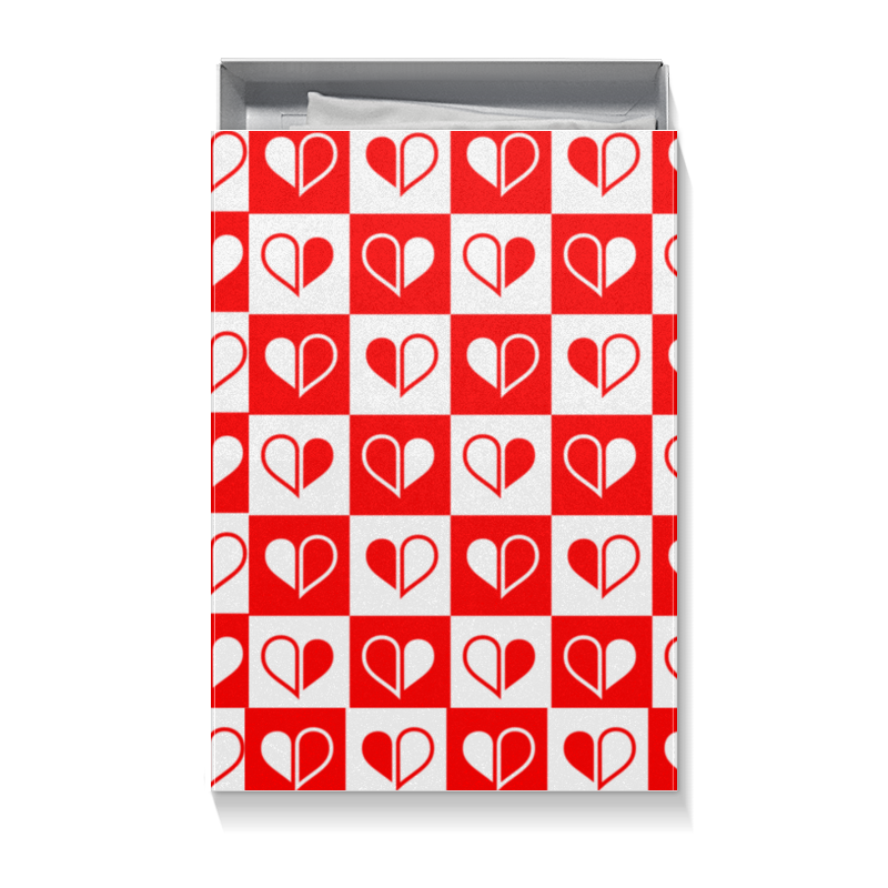 printio коробка для футболок футуристическая коробка Printio Коробка для футболок Сердце