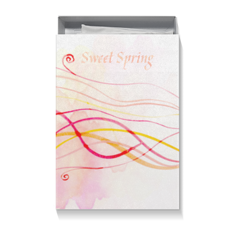 Printio Коробка для футболок Sweet spring (aquarelle) printio футболка с полной запечаткой женская sweet spring aquarelle