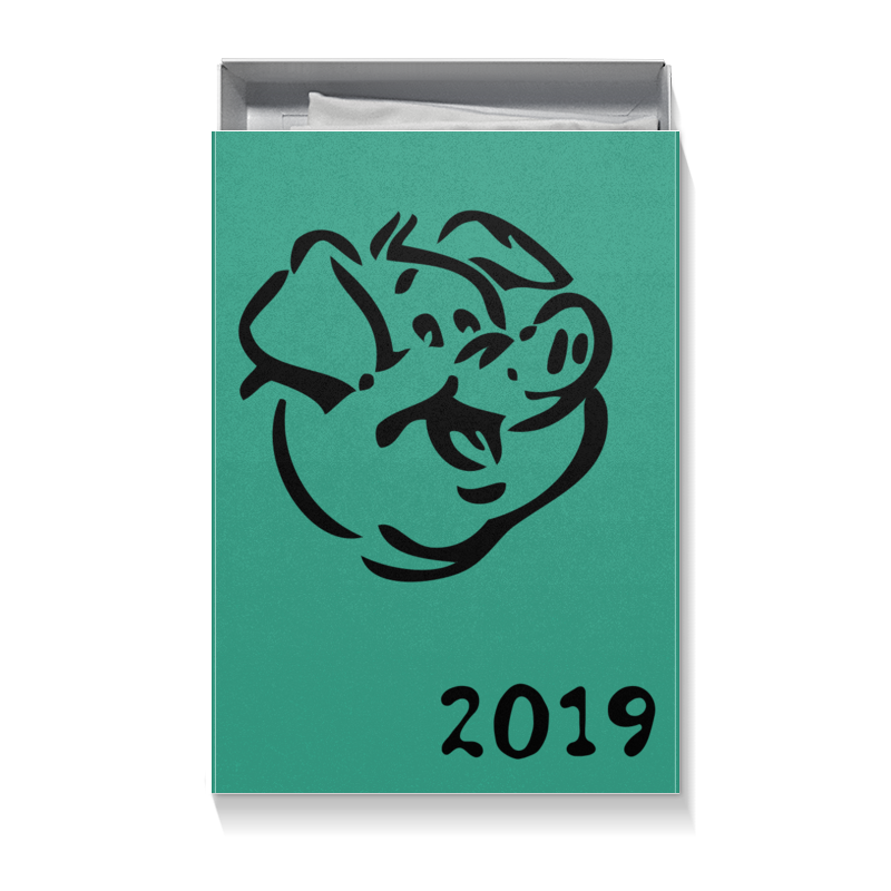 Printio Коробка для футболок Год свиньи 2019 printio блокнот год свиньи