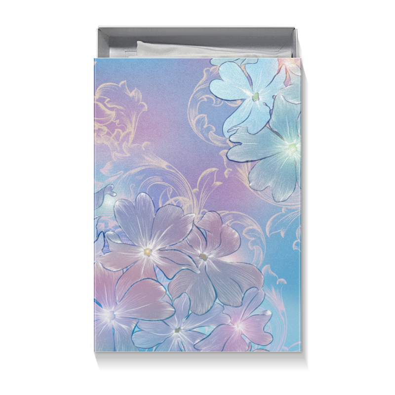 Printio Коробка для футболок Нежные цветы ультратонкий силиконовый чехол накладка для oppo a12 a7 a5s с принтом нежные цветы