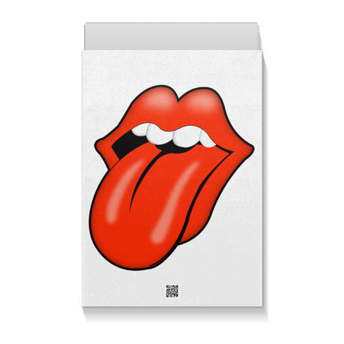 Заказать подарочную упаковку в Москве. Коробка для футболок The Rolling Stones от Jimmy Flash - готовые дизайны и нанесение принтов.