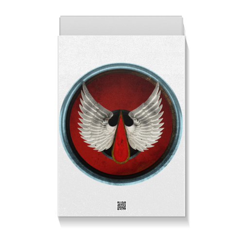 Заказать подарочную упаковку в Москве. Коробка для футболок Blood Angels от GeekFox  - готовые дизайны и нанесение принтов.