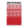 Заказать подарочную упаковку в Москве. Коробка для футболок Новогодние узоры от FireFoxa - готовые дизайны и нанесение принтов.