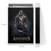 Заказать подарочную упаковку в Москве. Коробка для футболок Assassins Creed (Unity Arno) от Аня Лукьянова - готовые дизайны и нанесение принтов.