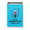 Заказать подарочную упаковку в Москве. Коробка для футболок Кубок Мира по регби в Японии от rugby - готовые дизайны и нанесение принтов.