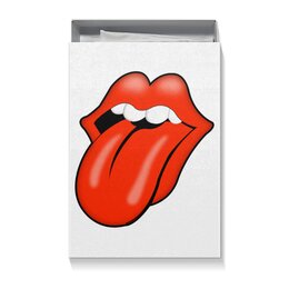 Заказать подарочную упаковку в Москве. Коробка для футболок The Rolling Stones от Jimmy Flash - готовые дизайны и нанесение принтов.