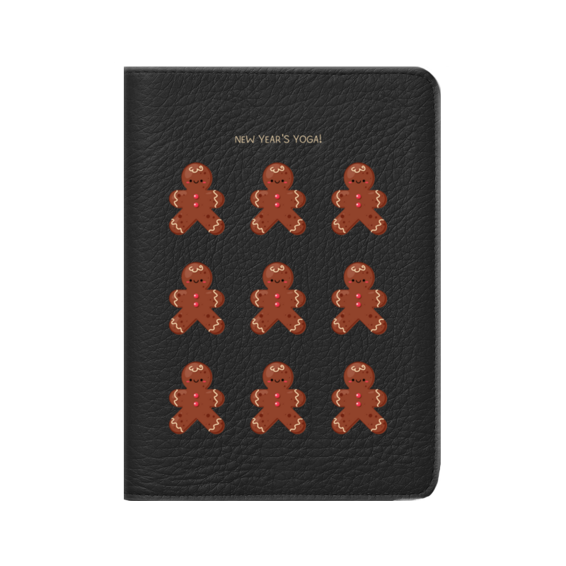 Printio Кожаная обложка для паспорта Йогоченьки