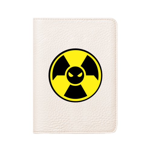 Заказать обложку для паспорта в Москве. Кожаная обложка для паспорта Radiation от Jimmy Flash - готовые дизайны и нанесение принтов.