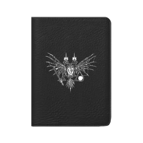 Заказать обложку для паспорта в Москве. Кожаная обложка для паспорта Dead Dynasty от YellowCloverShop - готовые дизайны и нанесение принтов.