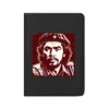 Заказать обложку для паспорта в Москве. Кожаная обложка для паспорта Че Гевара от Рустам Юсупов - готовые дизайны и нанесение принтов.