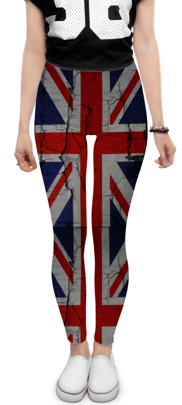 Printio Леггинсы Британский флаг рюкзак переноска астронавт британский флаг
