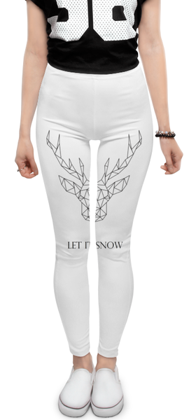 Заказать леггинсы и велосипедки в Москве. Леггинсы Dear Deer от Disignshop - готовые дизайны и нанесение принтов.
