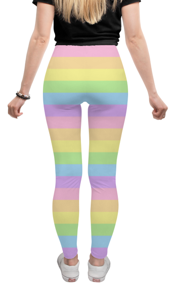 Заказать леггинсы и велосипедки в Москве. Леггинсы RAINBOW от CoolDesign - готовые дизайны и нанесение принтов.