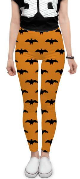 Заказать леггинсы и велосипедки в Москве. Леггинсы HALLOWEEN от CoolDesign - готовые дизайны и нанесение принтов.