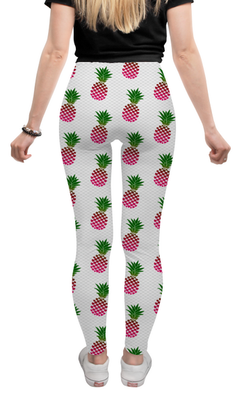 Заказать леггинсы и велосипедки в Москве. Леггинсы PineappleLOVE от balden - готовые дизайны и нанесение принтов.