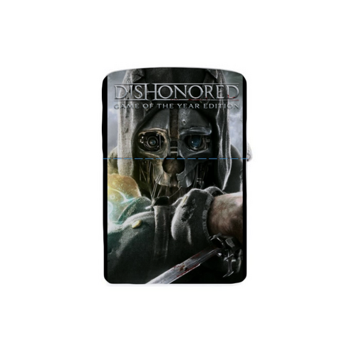 Заказать зажигалки в Москве. Зажигалка DISHONORED от robus - готовые дизайны и нанесение принтов.