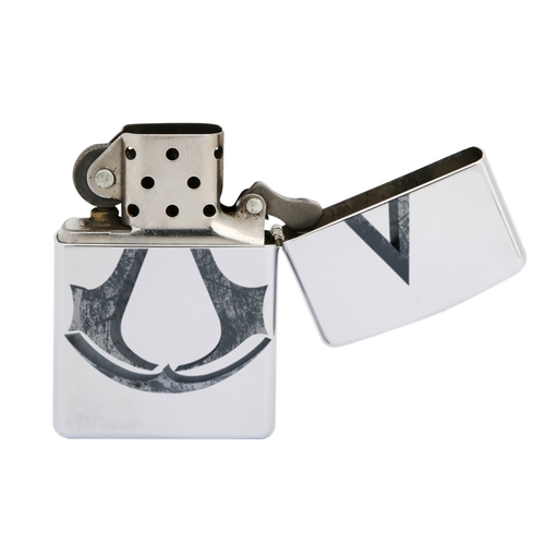 Заказать зажигалки в Москве. Зажигалка Assassins creed от GeekFox  - готовые дизайны и нанесение принтов.