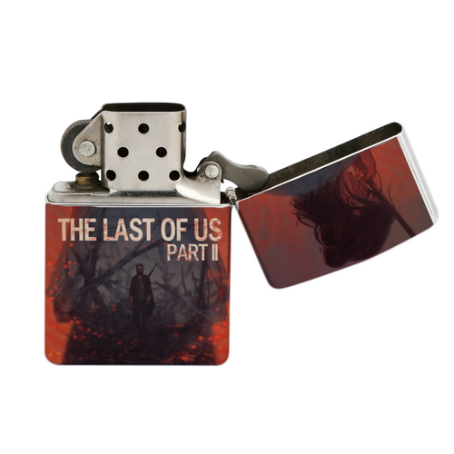 Заказать зажигалки в Москве. Зажигалка The last of us 2 от GeekFox  - готовые дизайны и нанесение принтов.