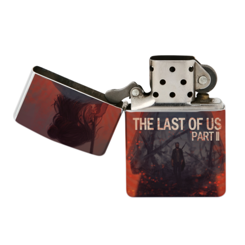 Заказать зажигалки в Москве. Зажигалка The last of us 2 от GeekFox  - готовые дизайны и нанесение принтов.