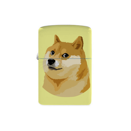 Заказать зажигалки в Москве. Зажигалка Doge  от Jimmy Flash - готовые дизайны и нанесение принтов.