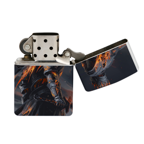 Заказать зажигалки в Москве. Зажигалка Dark souls от GeekFox  - готовые дизайны и нанесение принтов.