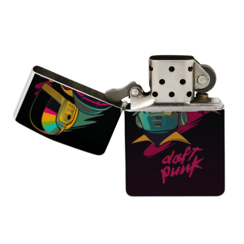 Заказать зажигалки в Москве. Зажигалка DAFT PUNK от Phoenix-W  - готовые дизайны и нанесение принтов.
