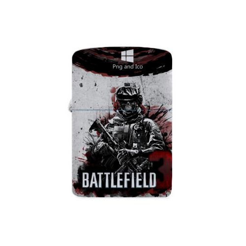 Заказать зажигалки в Москве. Зажигалка BATTLEFIELD от robus - готовые дизайны и нанесение принтов.