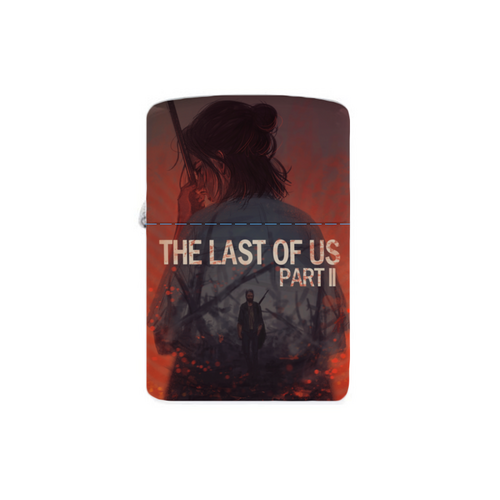 Заказать зажигалки в Москве. Зажигалка The last of us 2 от GeekFox  - готовые дизайны и нанесение принтов.