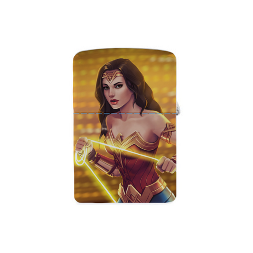 Заказать зажигалки в Москве. Зажигалка Чудо-женщина / Wonder Woman от Jimmy Flash - готовые дизайны и нанесение принтов.