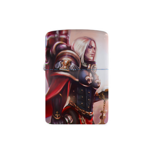 Заказать зажигалки в Москве. Зажигалка Сестры битвы (Warhammer 40k) от GeekFox  - готовые дизайны и нанесение принтов.